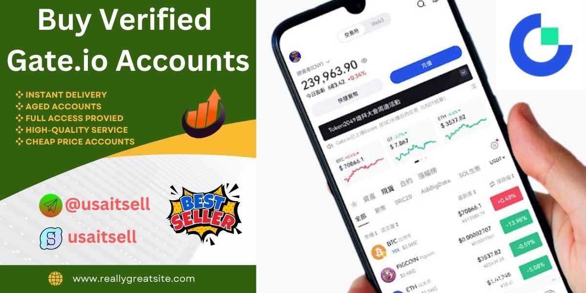 Buy Verified Gate.io Accounts