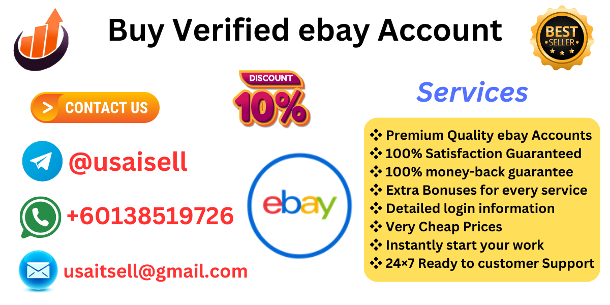 Buy Verified ebay Account